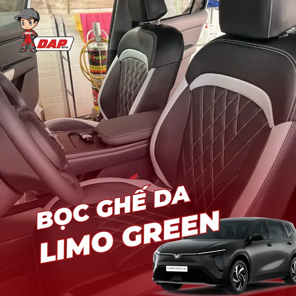 Bọc Ghế Da Ô tô Vinfast Limo Green
