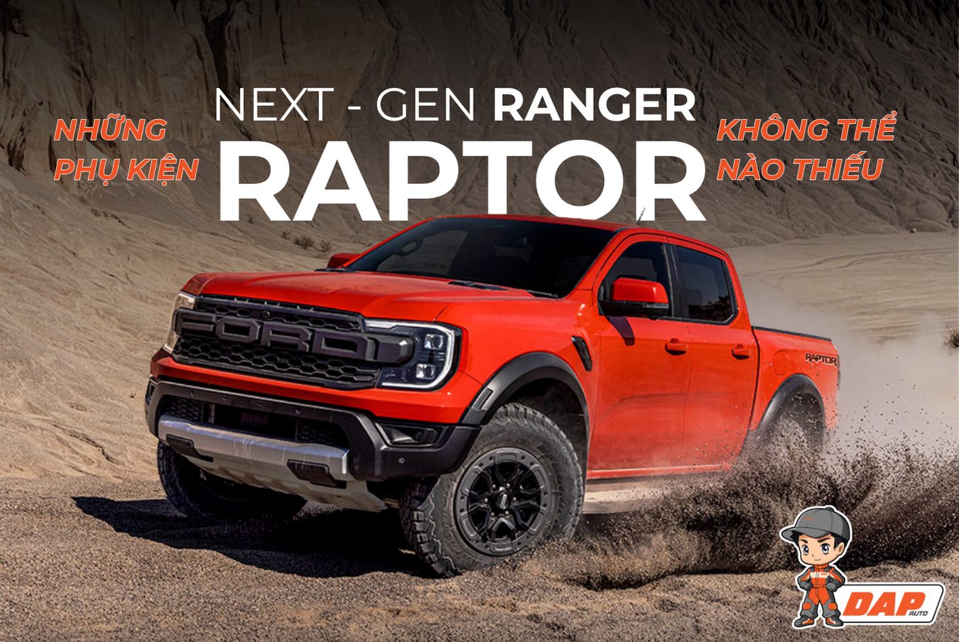 Chi tiết gói độ xe Ford Ranger Raptor 2025 chính hãng cực chất