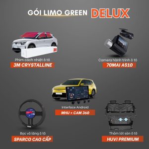 Combo Gói Độ Xe Vinfast Limo Green Delux