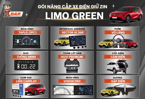 Combo Gói Độ Xe Vinfast Limo Green Luxury