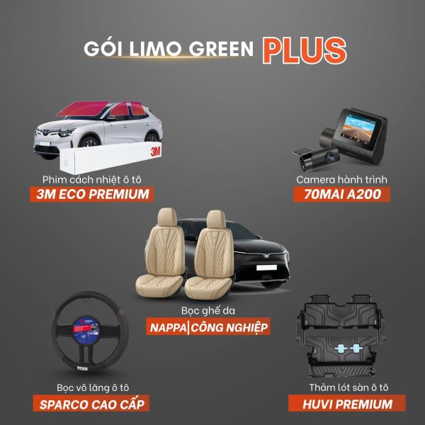 Combo Gói Độ Xe Vinfast Limo Green Plus