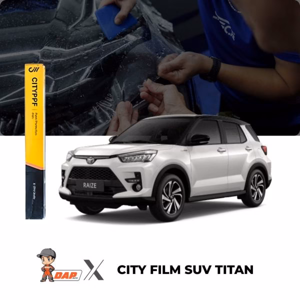 Gói dán PPF ô tô City Film tại DAP Auto