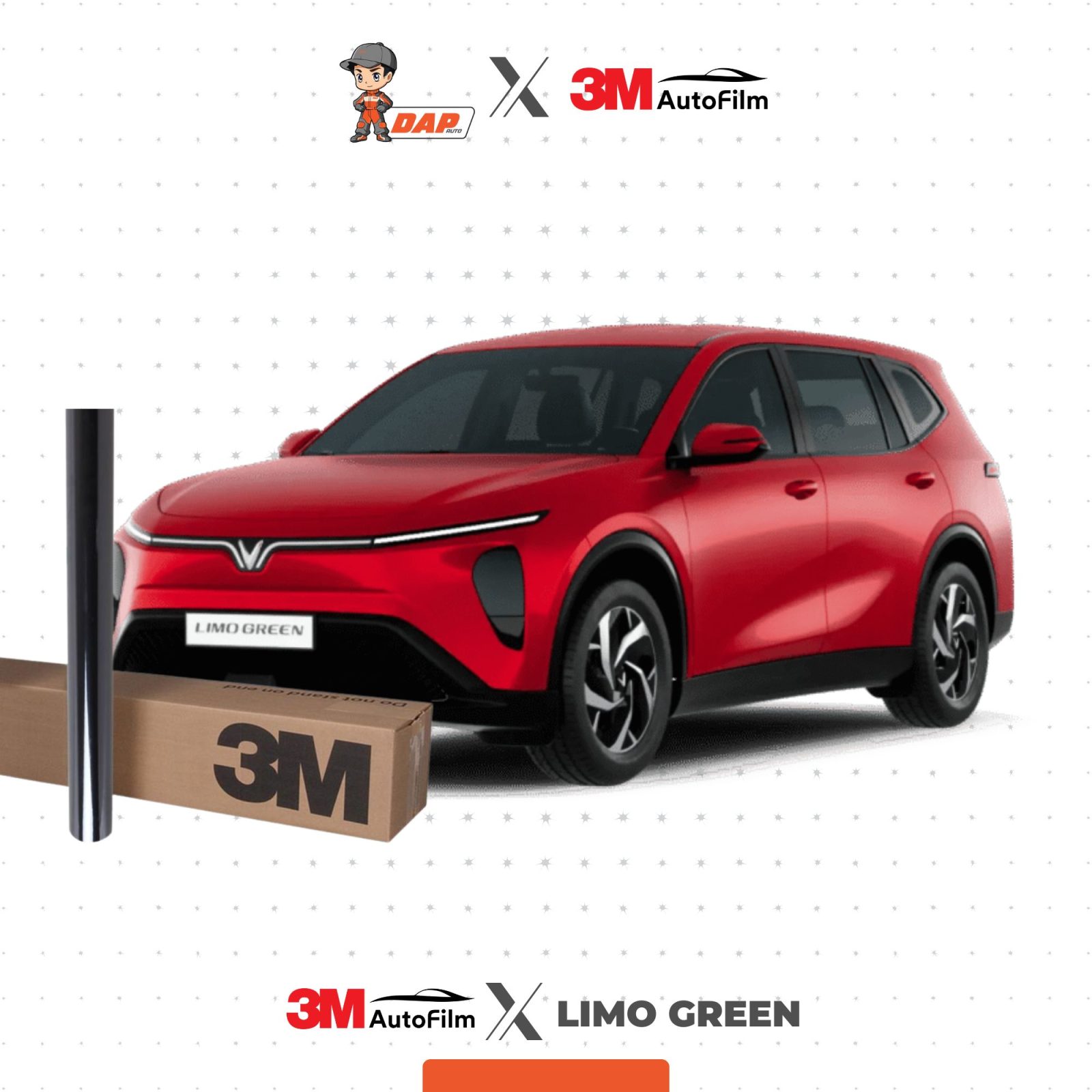 Dán phim cách nhiệt ô tô 3M cao cấp
