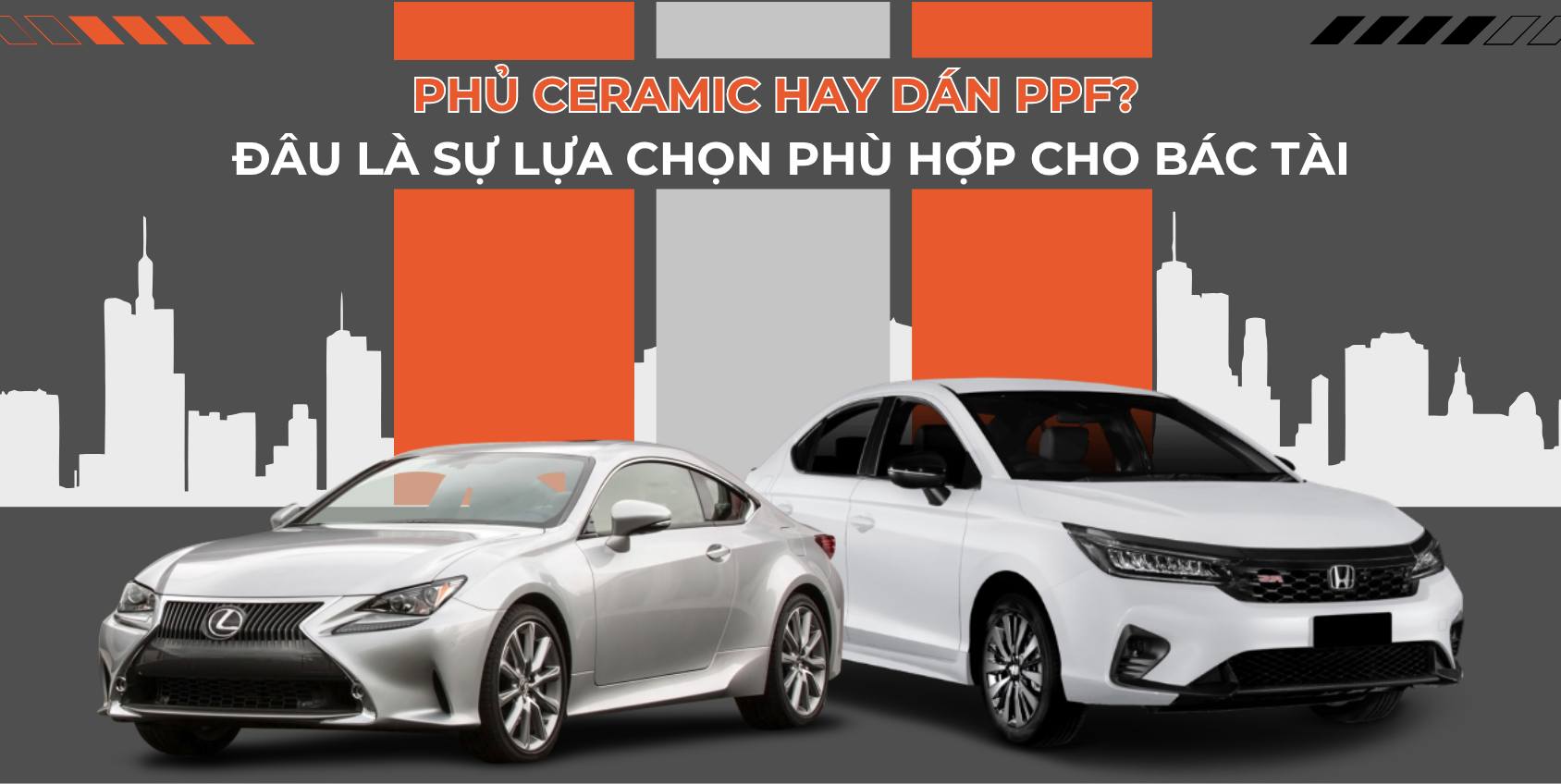So sánh phủ ceramic và dán PPF Lựa chọn nào tối ưu cho chủ xe