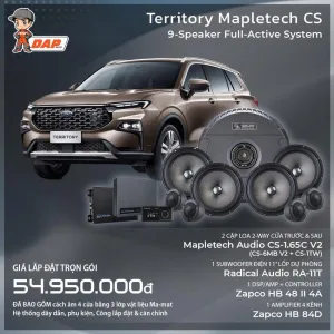 Gói Độ Âm Thanh Ford Territory Mapletech CS
