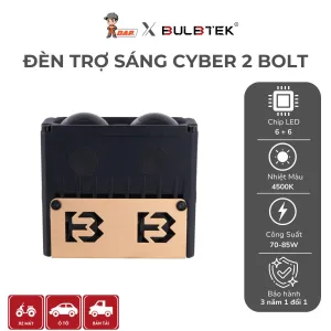 ĐỘ ĐÈN Ô TÔ TRỢ SÁNG CYBER 2 BOLT BULBTEK