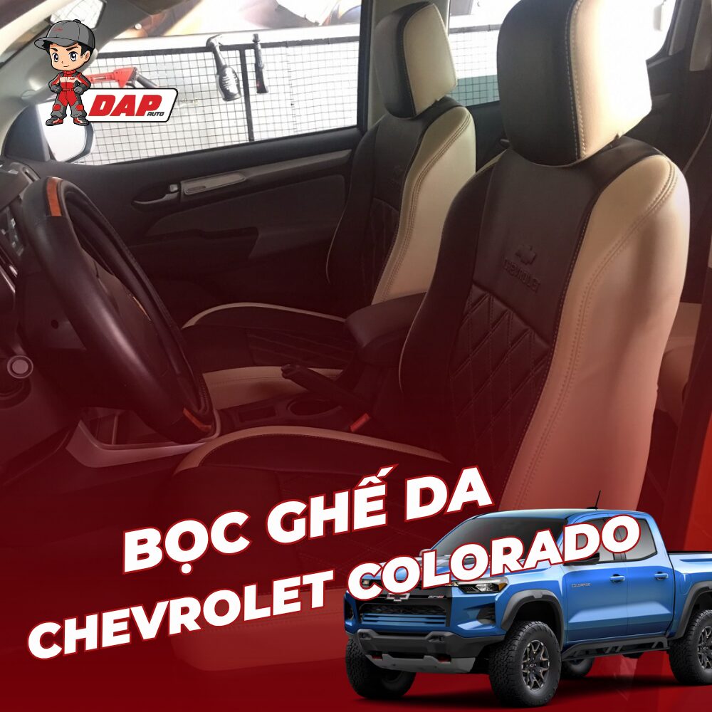 Bọc ghế da ô tô Chevrolet Colorado