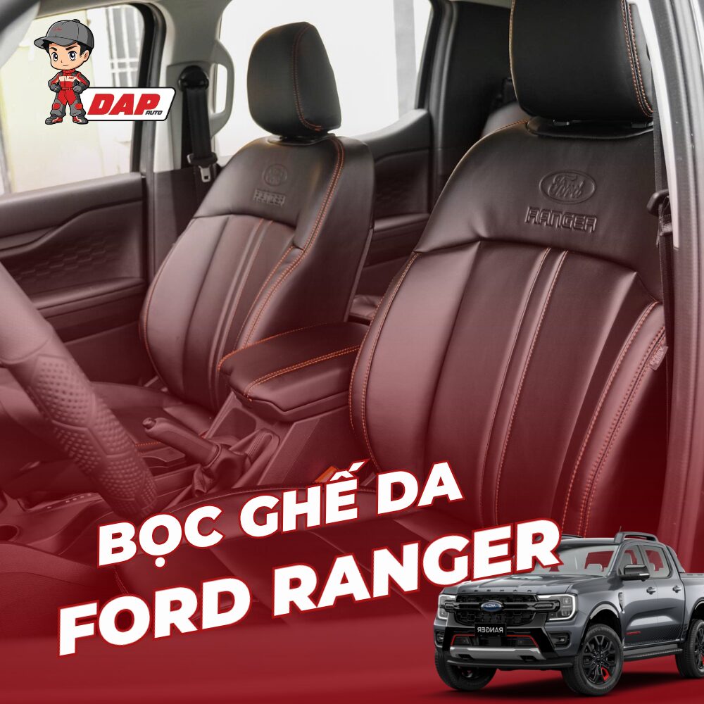 Bọc ghế da ô tô Ford Ranger