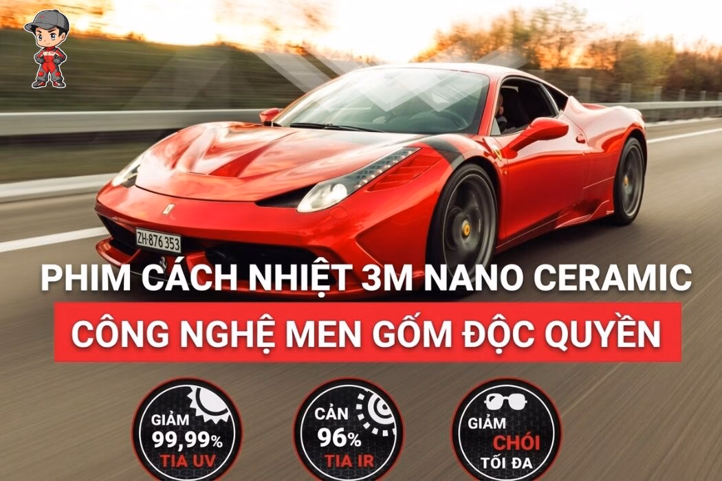 Công nghệ Nano Ceramic trong phim 3M hoạt động như thế nào