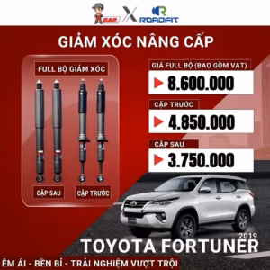 Phuộc giảm xóc Roadfit cho Toyota Fortuner 2019