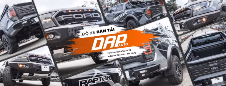 năp thùng bán tải tại đà nẵng