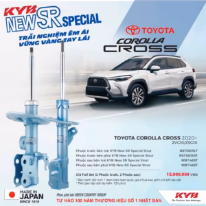 Phuộc KYB New SR Special Cho Toyota Corolla Cross 2020+