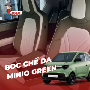 Gói bọc ghế da ô tô VinFast Minio Green
