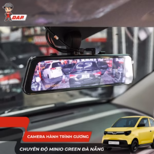 Lắp camera hành trình gương Vietmap cho Vinfast Minio Green