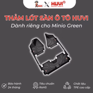 thảm lót sàn ô tô cho Vinfast Minio Green