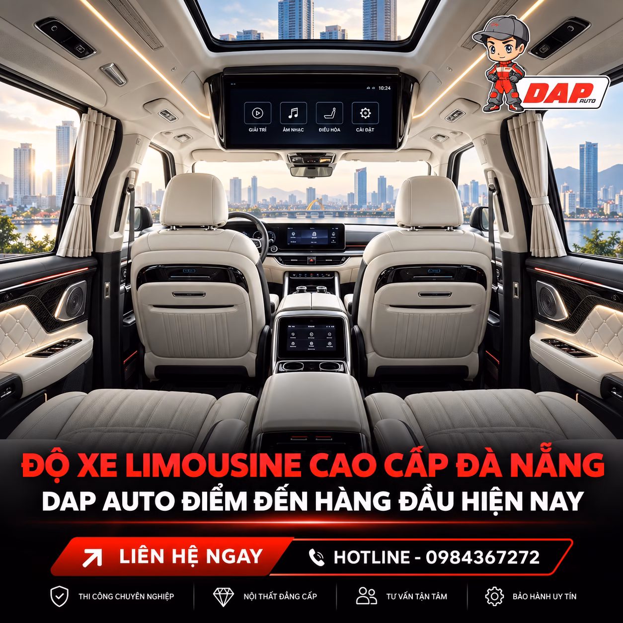Độ limousine Đà Nẵng
