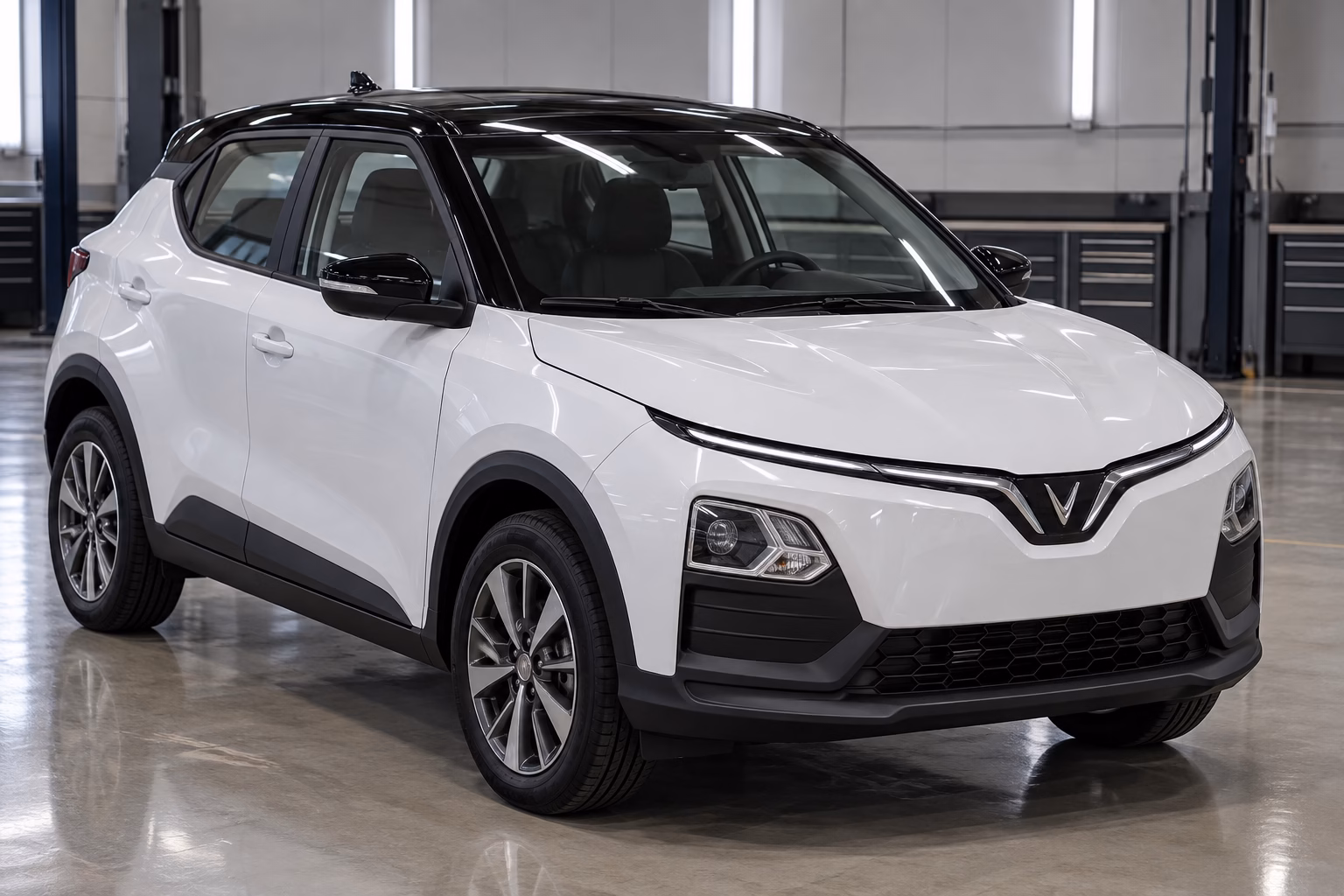Dán nóc decal đen xe Vf5